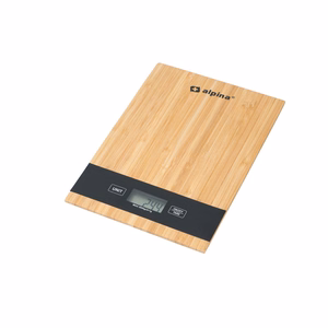 Alpina digitaalne bambusest köögikaal, kuni 5 kg