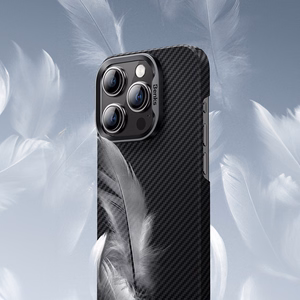 Benks Magnetic Armor Air Kevlar Ümbris PC Frame 600D jaoks Iphone 16 Plus must