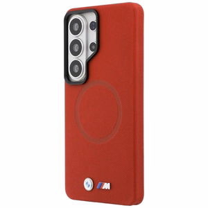 BMW M Metal Logo MagSafe ümbris seadmele Samsung Galaxy S26 Ultra, punane