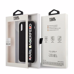 Karl Lagerfeld Glossy Bauhaus iPhone X/XS Ümbris - must