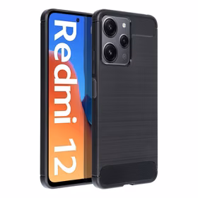 Ümbris jaoks Xiaomi Redmi 12 4G / Redmi 12 5G Carbon must