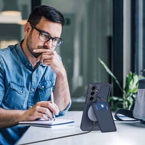 Ümbris Dux Ducis "Rafi II Mag" Samsung S921 S24 Sinine