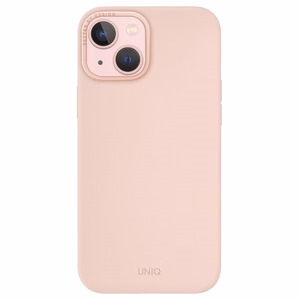 Uniq Lino Hue Magclick Charging ümbris jaoks iPhone 15 - roosa
