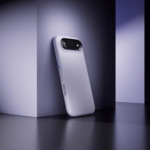 Чехол Puro Icon Mag Pro Liquid Silicone для iPhone 17 Air, совместимый с MagSafe, с защитой камеры и алюминиевыми кнопками - розовый