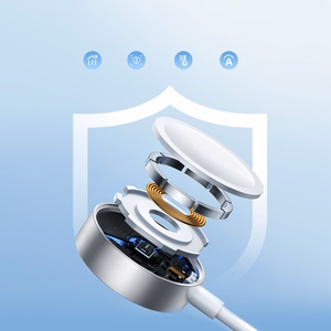 Магнитный зарядный кабель Joyroom S-IW008 3в1 USB-A - Lightning/USB-C 1.2м (белый)