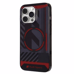 Audi IML Sport MagSafe Ümbris jaoks iPhone 13 Pro / 13 6.1" - must