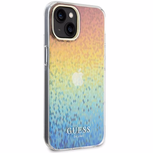 Guess IML Faceted Mirror Disco Iridescent чехол для iPhone 15 - разноцветный