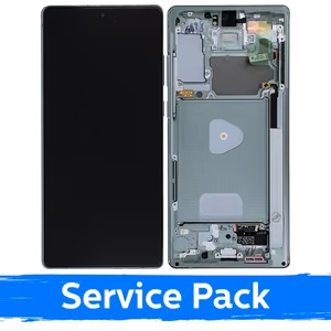 LCD ekraan ühilduv Samsung N980 (N981) Note 20 raamiga / Mystic Green / (Service Pack)