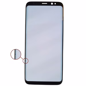 LCD ekraan sobib Samsung G950 S8 jaoks must (Uuendatud: Telemax) (versioon ilma raamita) (defektidega 2)