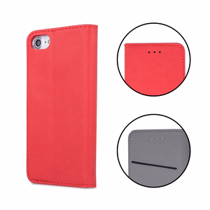 Nutikas magnet ümbris for Xiaomi Redmi Note 14 Pro 5G (Global) / Note 14 Pro Plus 5G (Global) punane