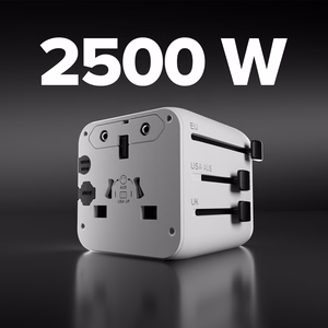 SBS TEADAPTUNI universal travel adapter - valge