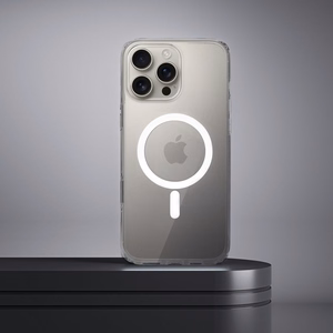 CLEAR Ümbris 2 mm jaoks IPHONE 16 Pro compatible koos MagSafe (camera protection) läbipaistev