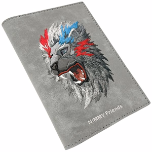 Nimmy Raptor Lion Passport/Wallet Ümbris - Hall