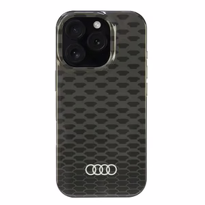Audi IML Stitching Pattern MagSafe iPhone 16 Pro 6.3" must/must hardcase AU-IMLMIP16P-Q5/D3-BK