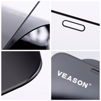 6D Pro Veason Glass - jaoks Xiaomi 15T / 15T Pro must