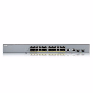 Zyxel GS1350-26HP-EU0101F hallatav L2 võrgulüliti, Gigabit Ethernet (10/100/1000), PoE – hall
