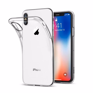 Ümbris jaoks iPhone X / XS Clear Ümbris 2 mm Box läbipaistev