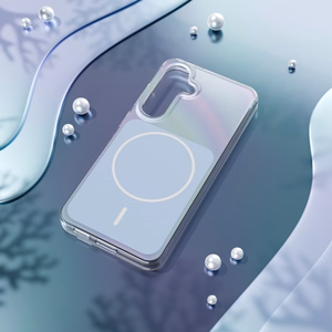 Etteri Hidden Pearl case for Samsung Galaxy S26 light blue
