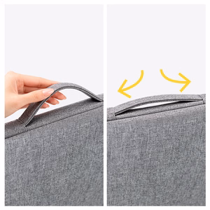 Wozinsky WTNP-15G 15.6" Laptop Bag with Retractable Handle - Gray
