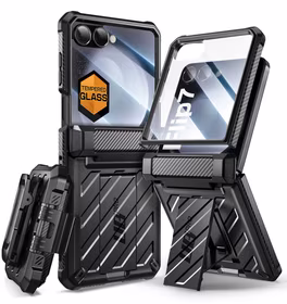 Supcase Unicorn Beetle Pro Ümbris jaoks Samsung Galaxy Z Flip 7 - Must