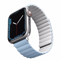 Uniq Revix rihm for Apple Watch 1/2/3/4/5/6/7/8/SE/SE2/Ultra 42/44/45/49mm - valge and sinine