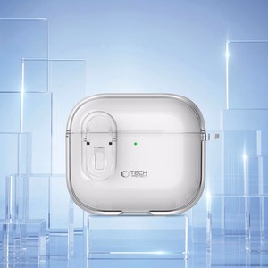Tech-Protect Slim Hook Ümbris jaoks AirPods 4 - Clear