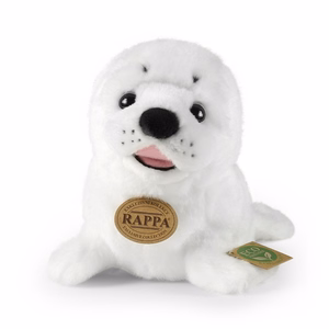 Rappa keskkonnahoidlik realistlik valge hülge plüüslelu, 25 cm