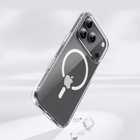 Rock Crystal Shield Series Magnetic Ümbris for Iphone 17 läbipaistev