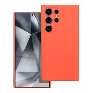 SILICONE case jaoks SAMSUNG S24 Ultra peach