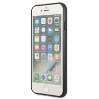 Guess 4G Metal kuldne Logo Ümbris jaoks iPhone SE 2022 / 2020 / 7 / 8 - Brown