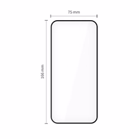 Karastatud klaas Tech-Protect Glass Fit+ 2-Pack Xiaomi Redmi 15C 4G must