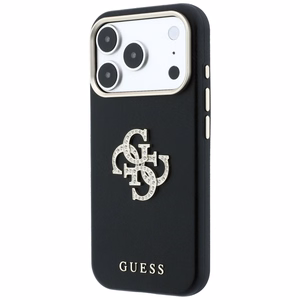 Guess Smooth & Big Strass Logo ümbris iPhone 18 Pro Max / 17 Pro Max – must