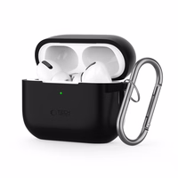 Tech-Protect Silicone Hook Ümbris jaoks Apple AirPods Pro 1 / 2 - Must