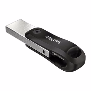 SanDisk 00183588 USB mälupulk 128 GB USB Type-A / Lightning 3.2 Gen 1 must, hõbedane