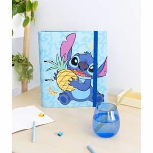 Disney Stitch Tropical A4 kaust 2 rõnga ja kummipaelaga