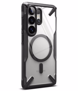Ringke Fusion X Magnetic MagSafe Ümbris for Samsung Galaxy S26 Ultra - Clear must