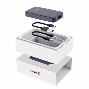 Carlinkit CP2A juhtmevaba adapter Apple Carplay/Android Auto (sinine)