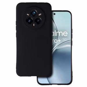 Back Ümbris MATT jaoks REALME 14 PRO PLUS 5G Must