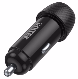 Unitek P1400A auto laadija 38W USB-A USB-C QC 3.0