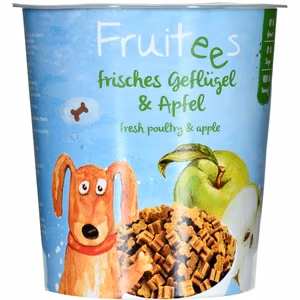 Bosch Fruitees Snack Apple – õunamaitselised koeramaiused, 200 g