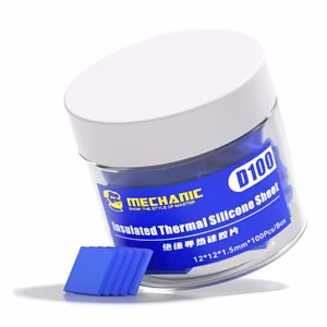 Mechanic D100 isoleeritud termiline silikoonalus 12*12*1.5mm 100tk