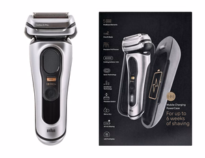 Braun Series 9 Pro 9577cc – võrkteraga pardel, hõbedane