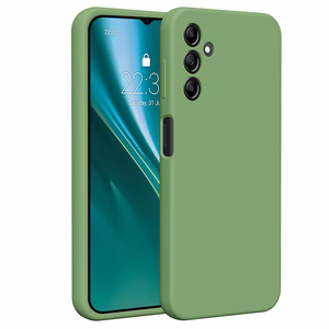 Etteri Silicone ümbris jaoks Samsung Galaxy A14 light roheline