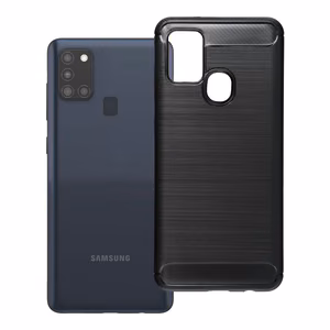 Чехол Samsung A21S Carbon 2.0 черный