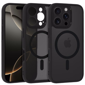 Full Matte Mag Cover jaoks Iphone 15 Pro must