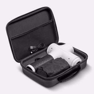 TEESA RELAX GUN MG60 massaažipüstol, 8 otsakut, valge