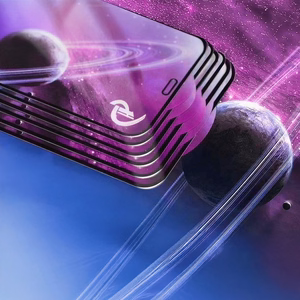 Karastatud klaas 9D jaoks iPhone XR / 11 must raamiga 10in1