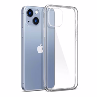Kaaned iPhone 14 Plus silikoonist seeria 3mk Clear Case - läbipaistev