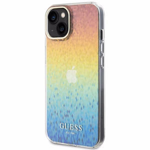 Guess IML Faceted Mirror Disco Iridescent чехол для iPhone 15 - разноцветный