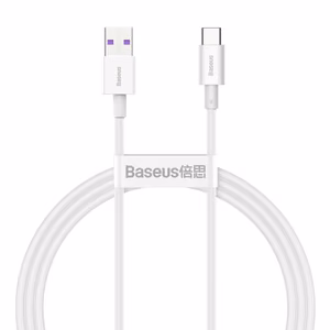 USB cable Baseus Superior from USB to Type-C 66W 2.0m valge CATYS-A02